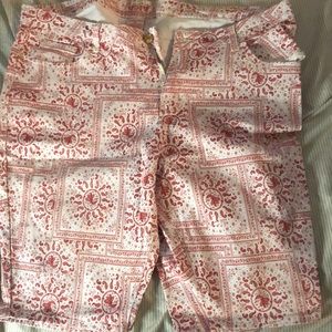 Crystal Vogue Paisley Shorts